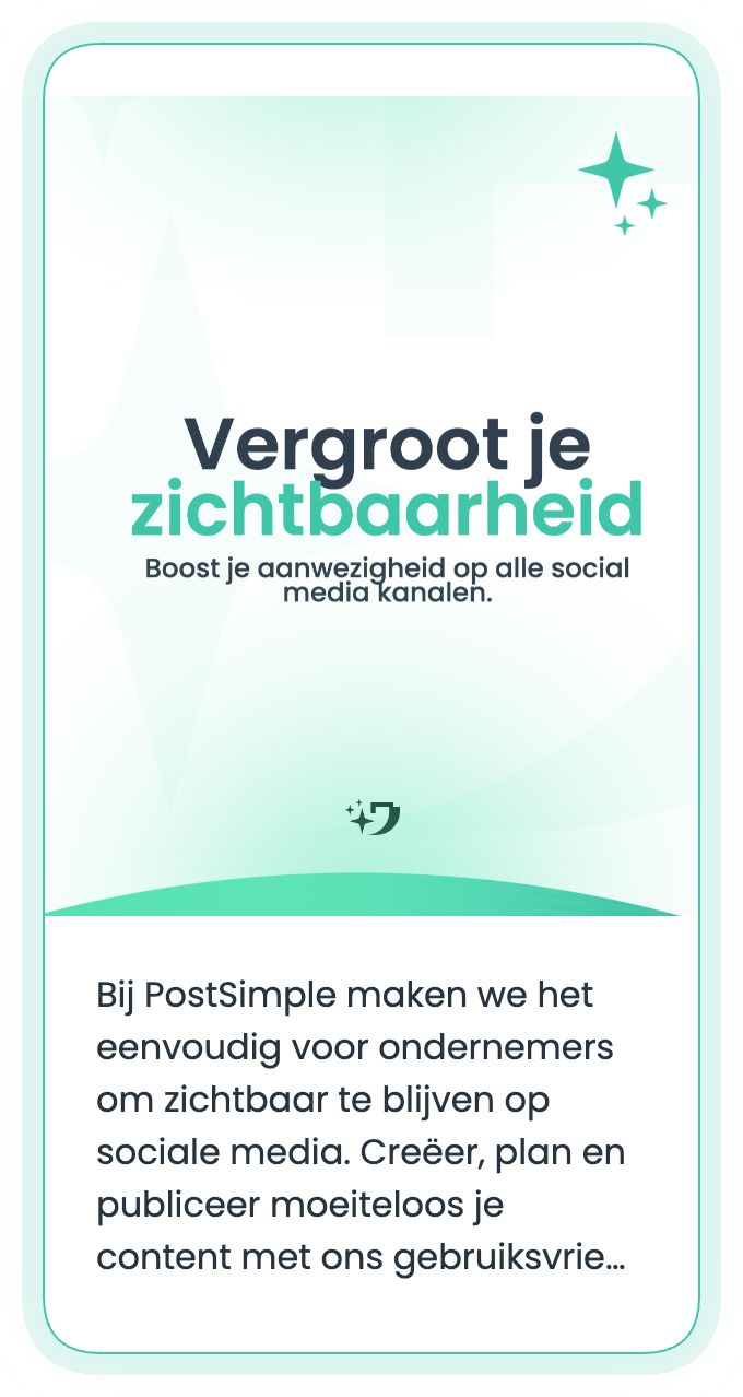 PostSimple social media post design