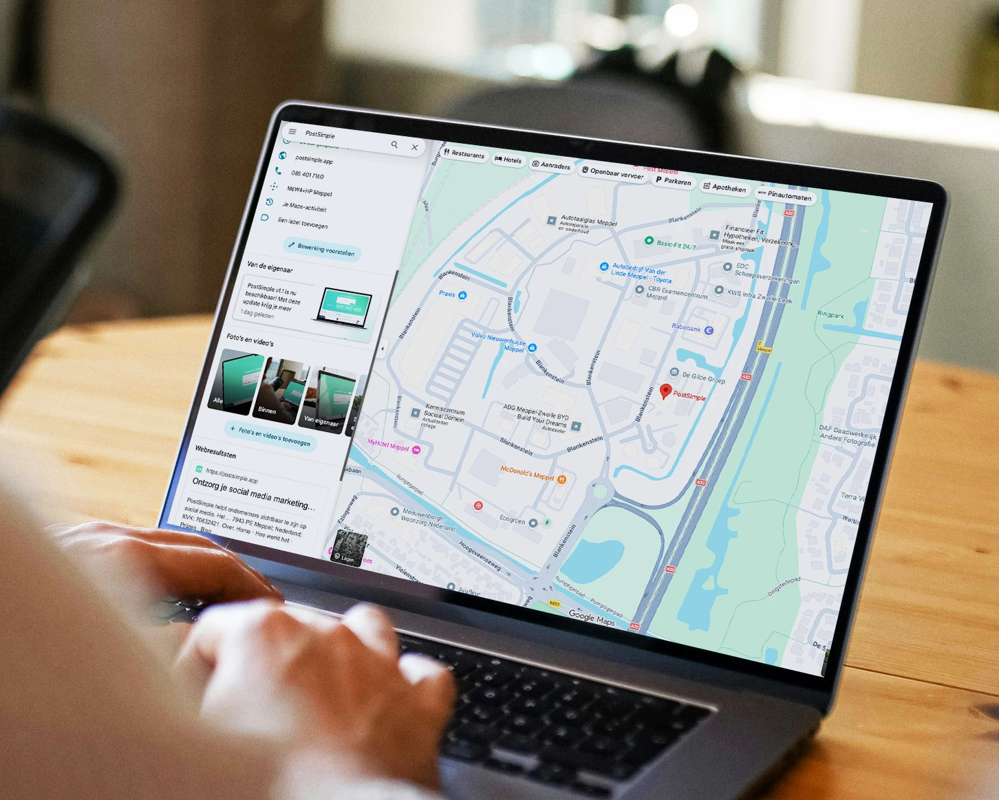 Versterk je lokale zichtbaarheid met Google Business.